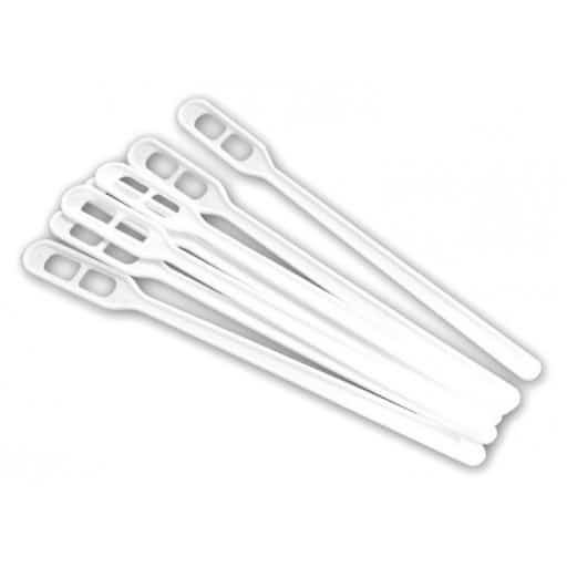 White Plastic Stirrers